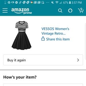 Vessos swing dress